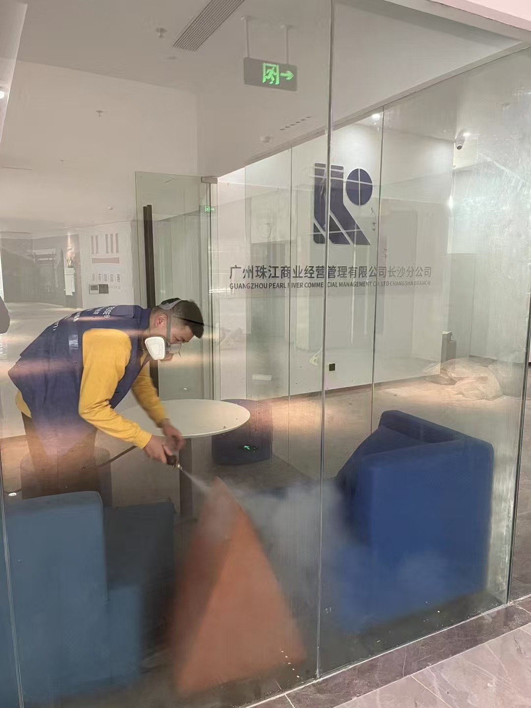 浩威环保施工实拍1